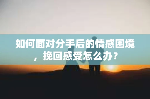 如何面对分手后的情感困境，挽回感受怎么办？