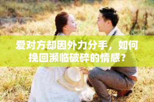 爱对方却因外力分手，如何挽回濒临破碎的情感？