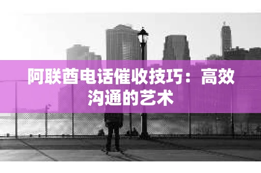 阿联酋电话催收技巧：高效沟通的艺术