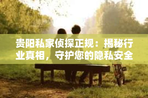 贵阳私家侦探正规：揭秘行业真相，守护您的隐私安全