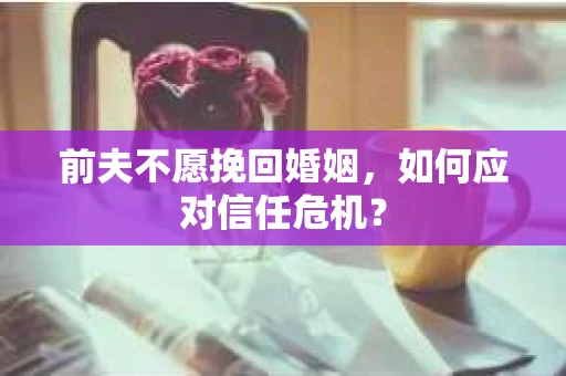 前夫不愿挽回婚姻，如何应对信任危机？