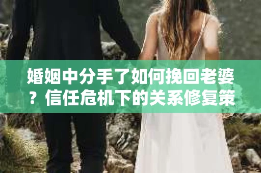 婚姻中分手了如何挽回老婆？信任危机下的关系修复策略