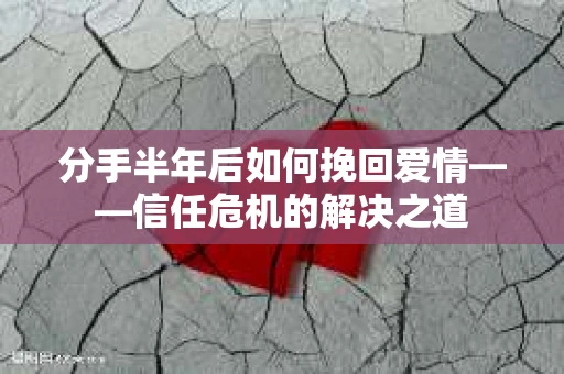 分手半年后如何挽回爱情——信任危机的解决之道